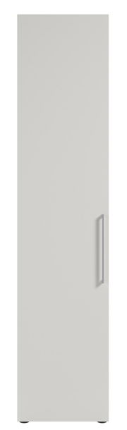 Hoher Aktenschrank mit linker Ausrichtung, Frontansicht