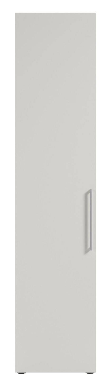 Hoher Aktenschrank mit linker Ausrichtung, Frontansicht