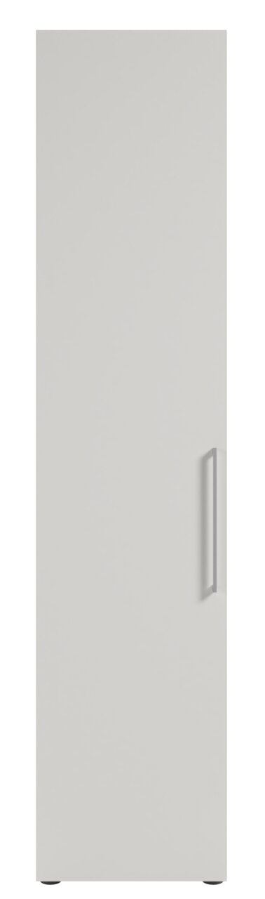 Hoher Aktenschrank mit linker Ausrichtung, Frontansicht