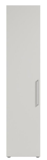 Hoher Aktenschrank mit linker Ausrichtung, Frontansicht