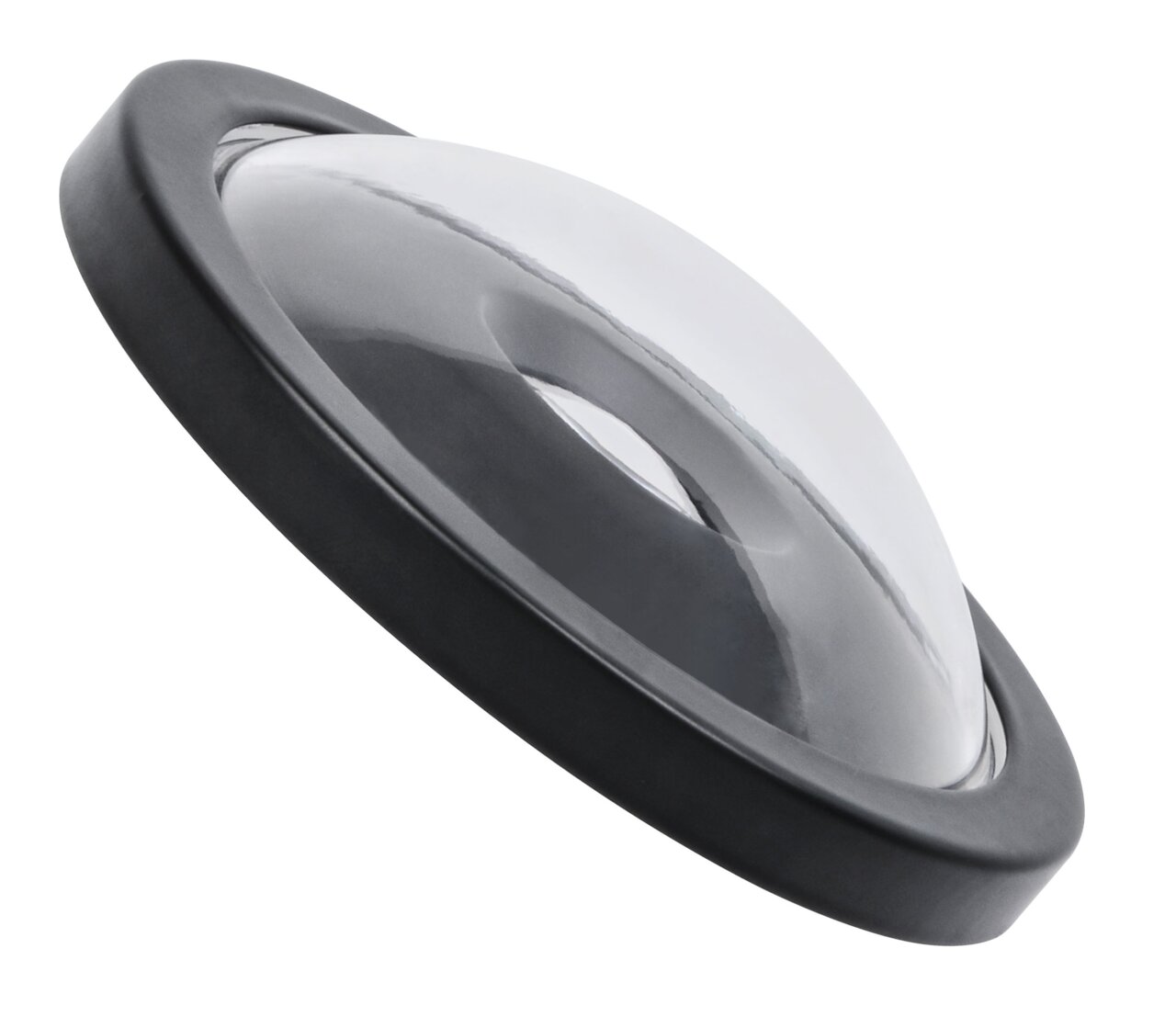 Megatron LED-lamp BRIGHTEYE LED LED Leuchtmittel in mattschwarzer Fassung, seitliche Perspektive