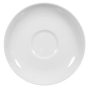 Witte combinatie-schotel Rondo/Liane, bovenaanzicht