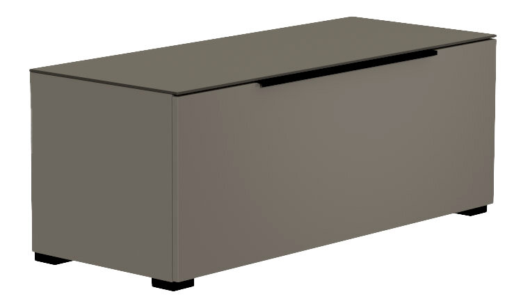 Moderano TV-Lowboard BORMIO TV-Lowboard in moderner, minimalistischer Optik, seitliche Perspektive