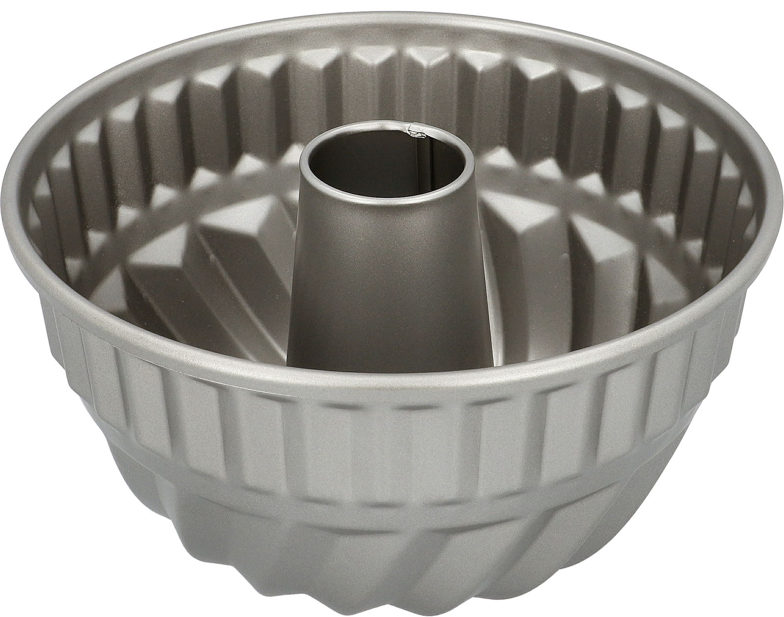 Birkmann Gugelhupfform BASIC BAKING Gugelhupfform aus Metall, Durchmesser 24 cm, seitliche Perspektive