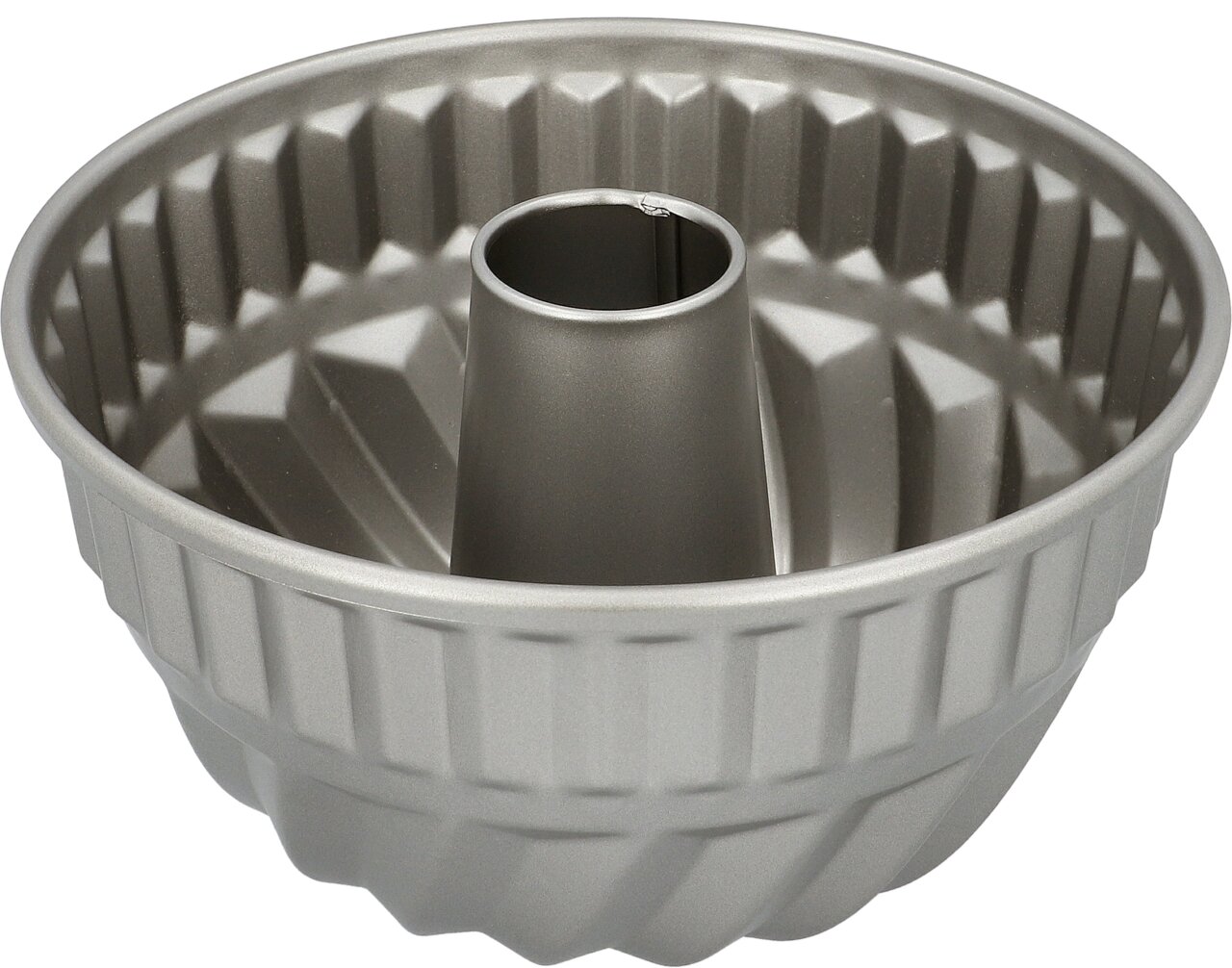Birkmann Gugelhupfform BASIC BAKING Gugelhupfform aus Metall, Durchmesser 24 cm, seitliche Perspektive