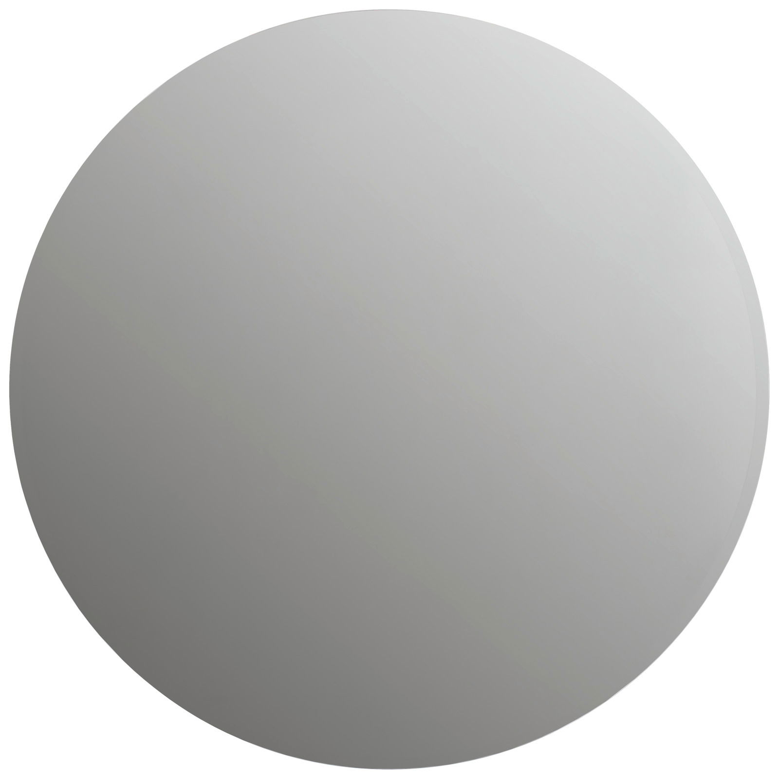 Runder Facettenspiegel mit einem Durchmesser von 60 cm, frontal abgebildet.