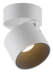 Weißer LED-Spot PURE CUP von Neuhaus, seitliche Perspektive