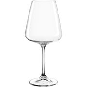 Weißweinglas 540ml, frontalansicht, elegantes Design mit langem Stiel