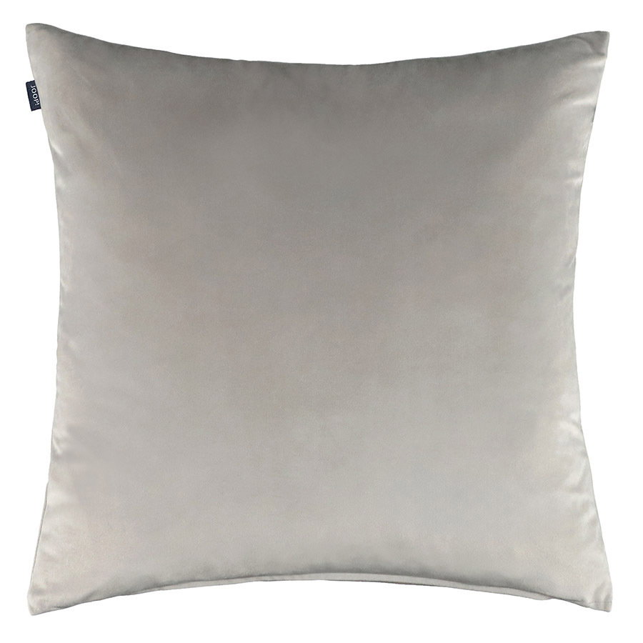 Graue Kissenhülle 45x45cm, Vorderansicht