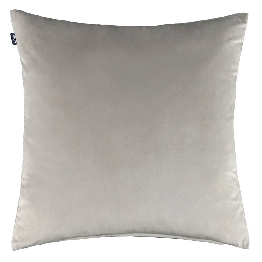 Graue Kissenhülle 45x45cm, Vorderansicht