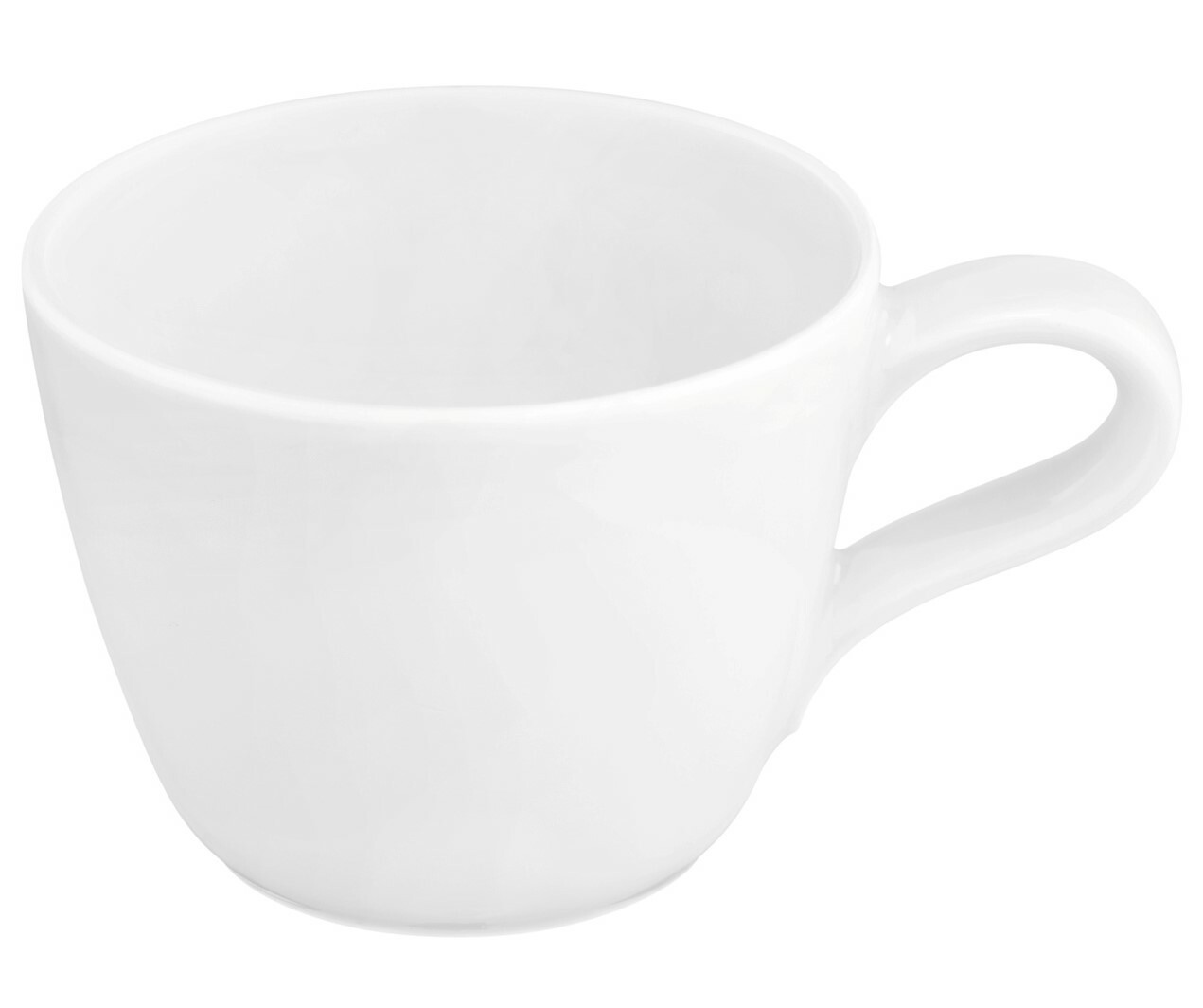 Seltmann Weiden Espressotasse LIFE Weiße Espressotasse mit Henkel, seitliche Perspektive