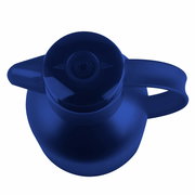 Blaue Emsa Isolierkanne SAMBA aus der Vogelperspektive