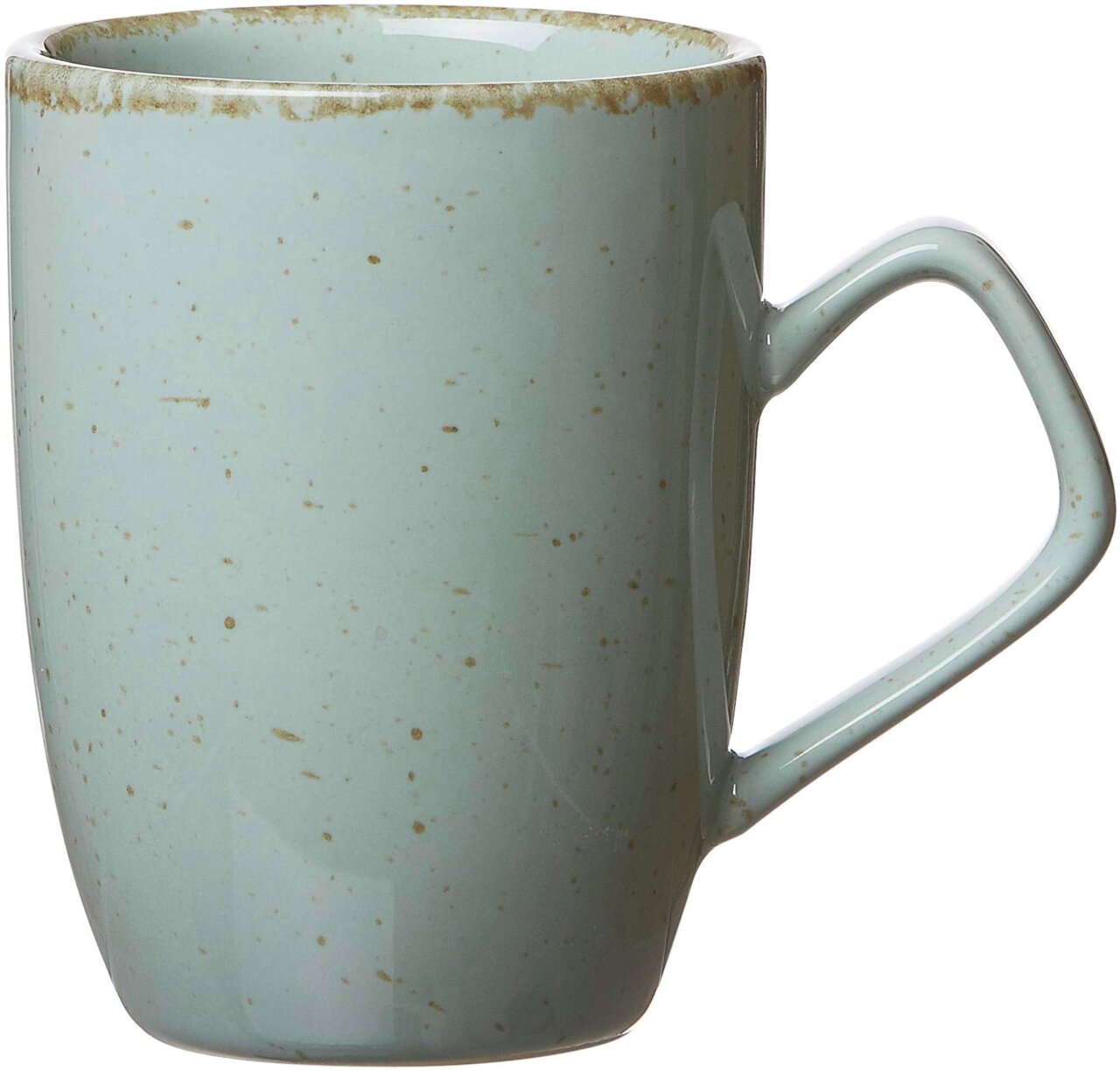 Ritzenhoff & Breker Kaffeebecher CASA Blauer Kaffeebecher Casa von Ritzenhoff & Breker, seitliche Perspektive