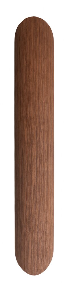 LED-Wandleuchte in Holzoptik, Vorderansicht