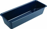Brotbackform 35 cm in blauer Farbe, seitliche Perspektive