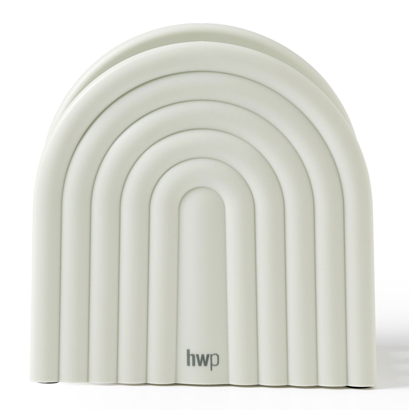 Schneidbrettset in Form eines gestapelten Halbkreises, Vorderansicht