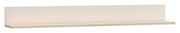 Wandboard in heller Holzoptik, seitliche Perspektive