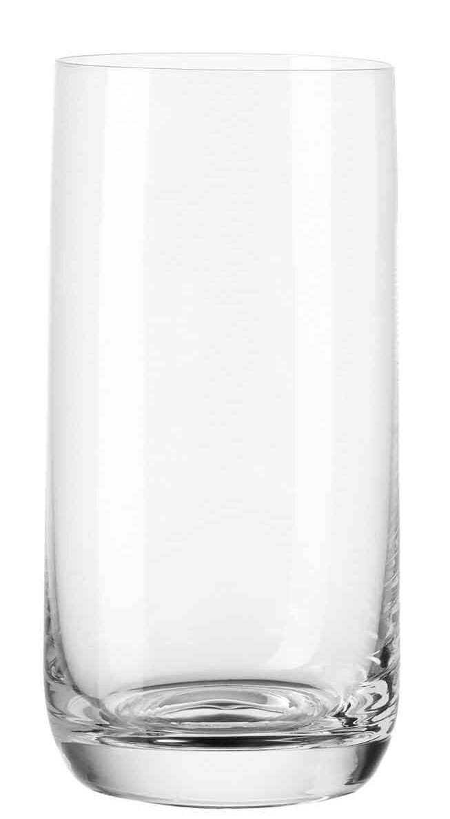Klares Trinkglas Daily 330ml, frontale Ansicht