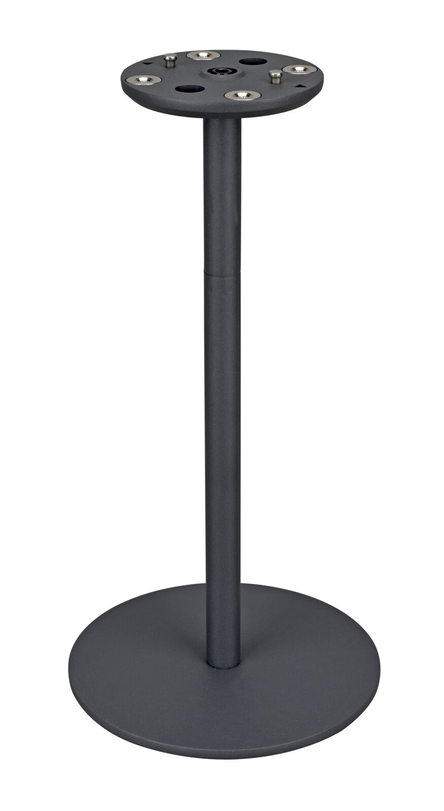 Fischer & Honsel Standaard voor accu-lantaarn MIX & MATCH 2 Gestell für Akku-Windlicht, schwarze Metallkonstruktion, seitliche Perspektive