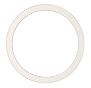 Runde Deckenleuchte in minimalistischem Design, von oben betrachtet