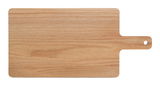 Holz-Schneidebrett mit Griff, Draufsicht