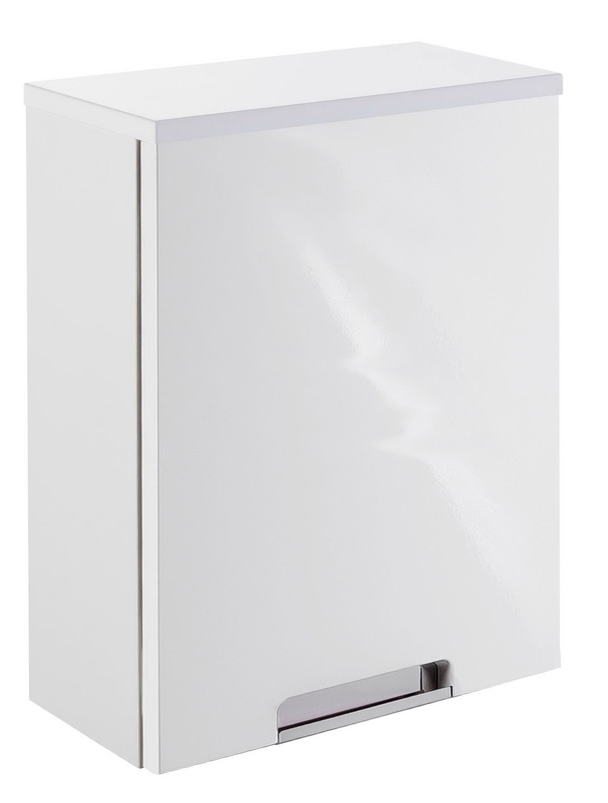 Zurbrüggen Oberschrank MARS Weißer Oberschrank mit glatter Oberfläche, seitliche Perspektive