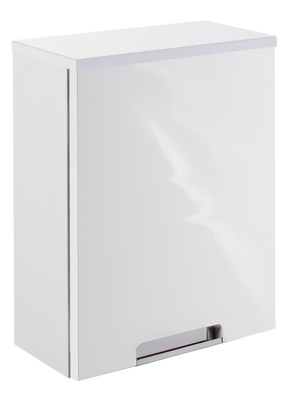 Zurbrüggen Oberschrank MARS Weißer Oberschrank mit glatter Oberfläche, seitliche Perspektive