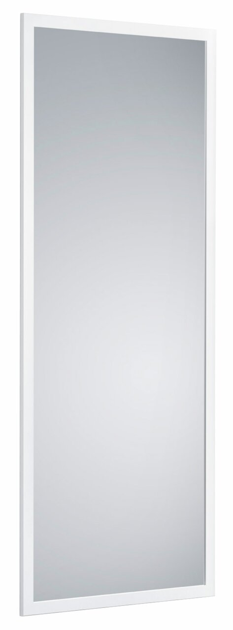 XORA Spiegel THEA Rechteckiger Spiegel mit weißem Rahmen, seitliche Perspektive