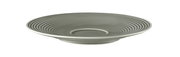 Kombi-Untertasse 16,5 cm in Perlgrün, seitliche Perspektive