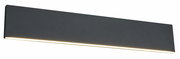 Moderne Wandleuchte Concha in rechteckiger Form, seitliche Perspektive
