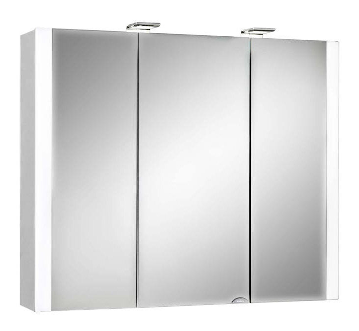 Spiegelschrank mit drei Türen, Frontansicht