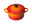 LE CREUSET Mini Cocotte 10 cm Ofenrot 