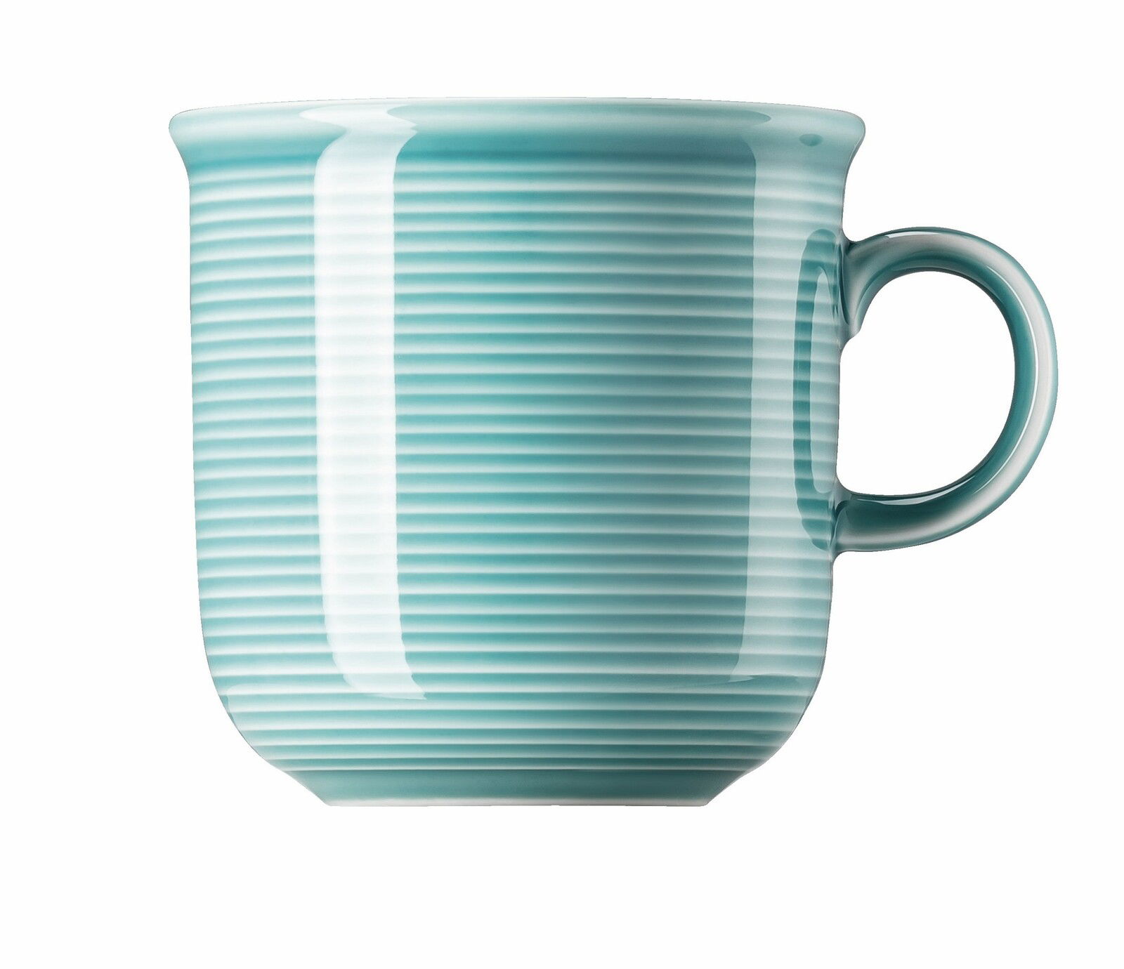 Thomas Kaffeebecher Ice Blue Trend Colour Becher mit Henkel in Ice Blue, seitliche Ansicht
