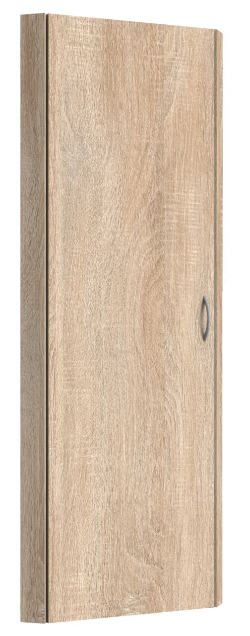 XORA Eckschranklösung MULTIRAUMKONZEPT Eckschrank in Holzoptik, seitliche Perspektive