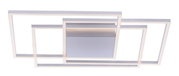 Moderne plafondlamp INIGO met geometrisch ontwerp, zijaanzicht