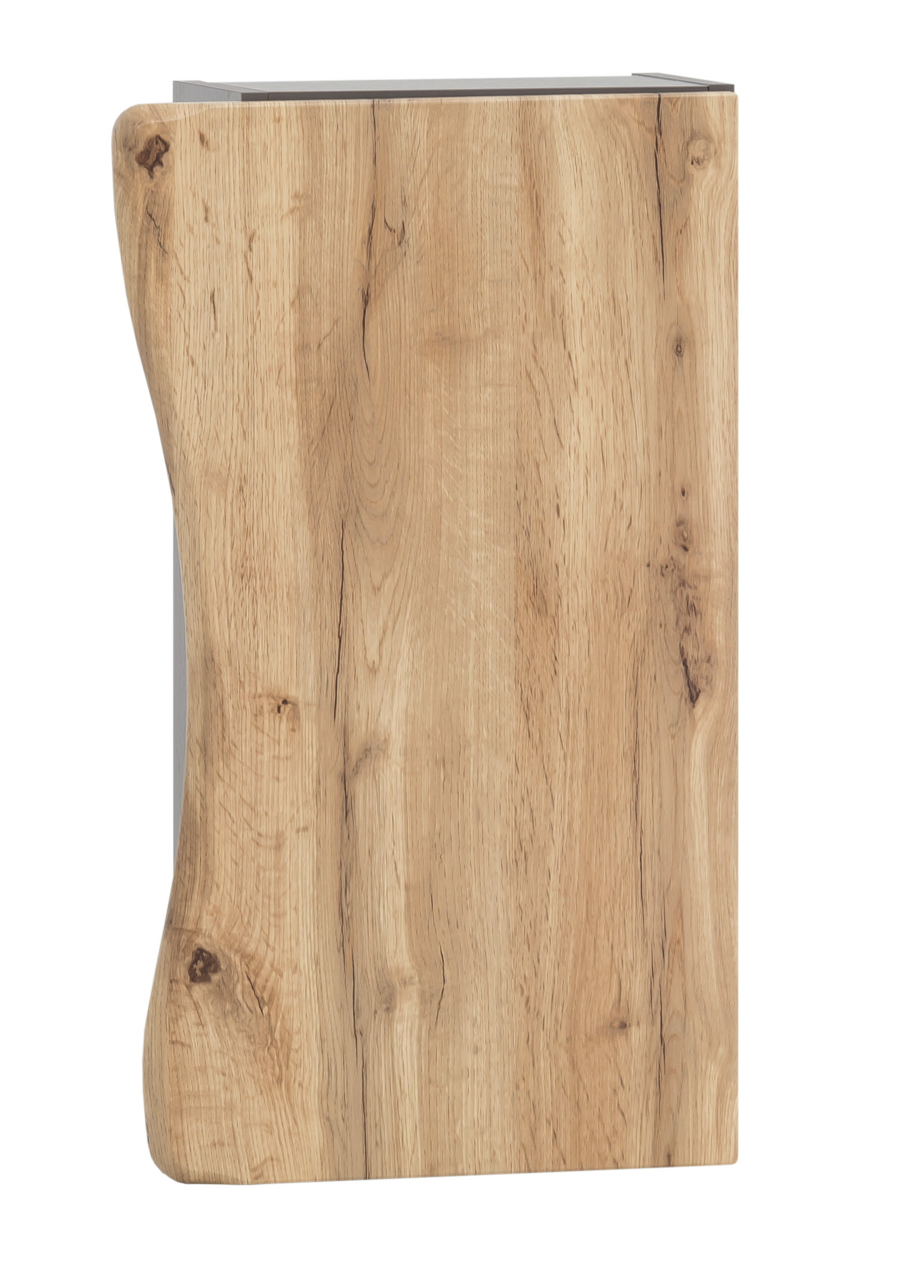 Hängeschrank mit Holzoptik, Frontalansicht