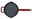 Rote Pfanne mit 26 cm Durchmesser, Draufsicht