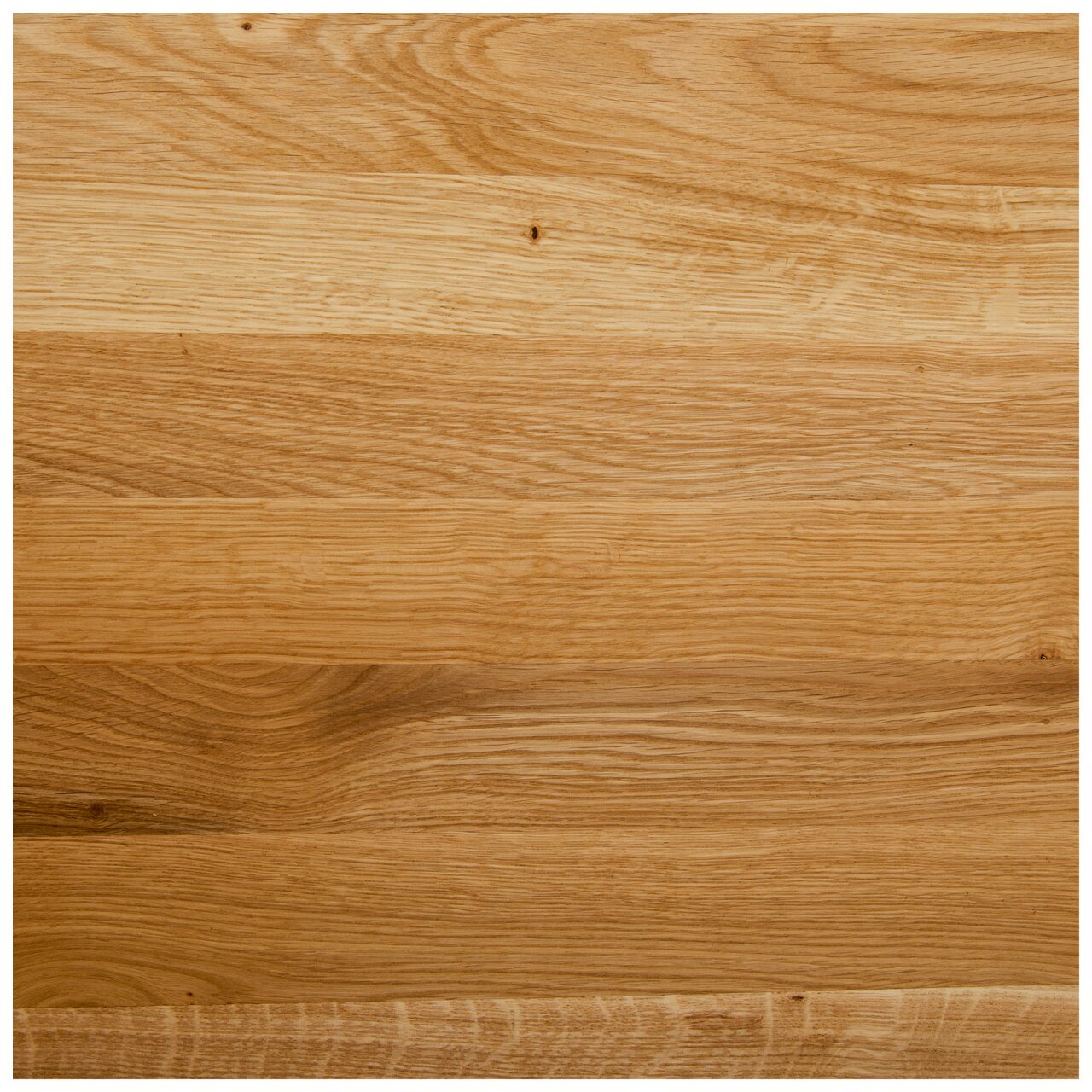 Holzoberfläche aus Eichenholz in Draufsicht, verwendet für Schreibtisch