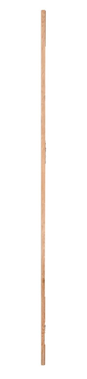 Seitenansicht eines schmalen, rechteckigen Spiegels mit Holzrahmen, 50x150cm.
