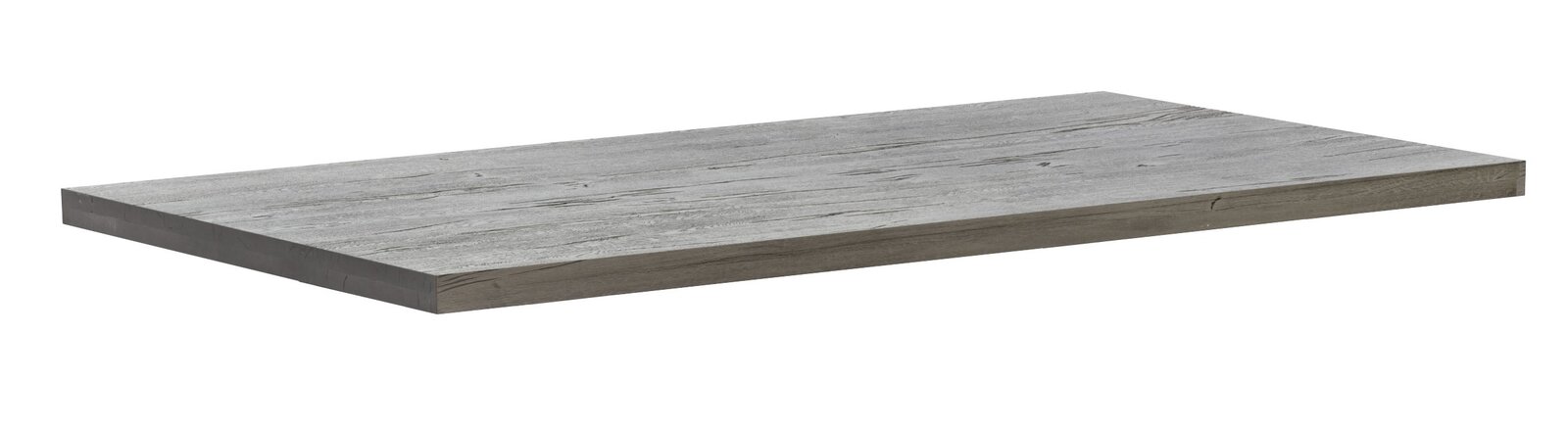 Waldwelt Tischplatte CHALET-PALAZZO Tischplatte in Holzoptik, perspektivisch von schräg oben fotografiert