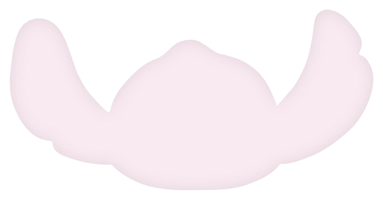 Formkissen in geschwungener Form, Vorderansicht