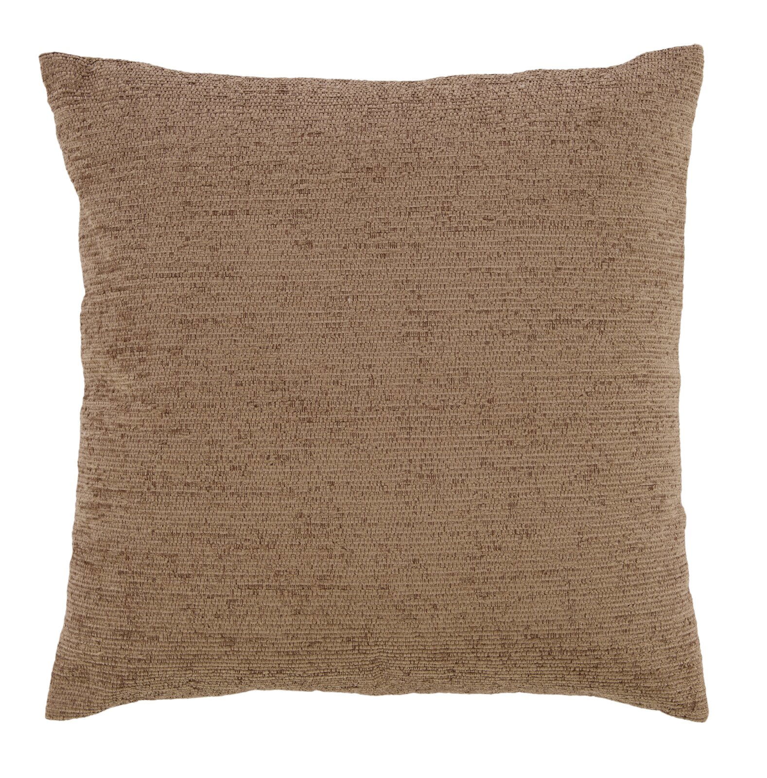 Light&Living Kissen ELYRIA Braunes Kissen in Nahaufnahme, quadratische Form, Textur gut sichtbar