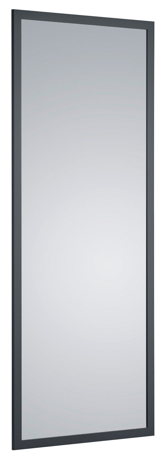 XORA Spiegel THEA Rechteckiger Spiegel mit schwarzem Rahmen, seitliche Perspektive