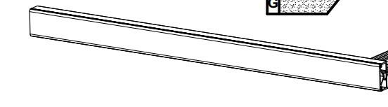 LED-Innenbeleuchtung in seitlicher Perspektive