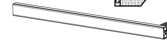 LED-Innenbeleuchtung in seitlicher Perspektive