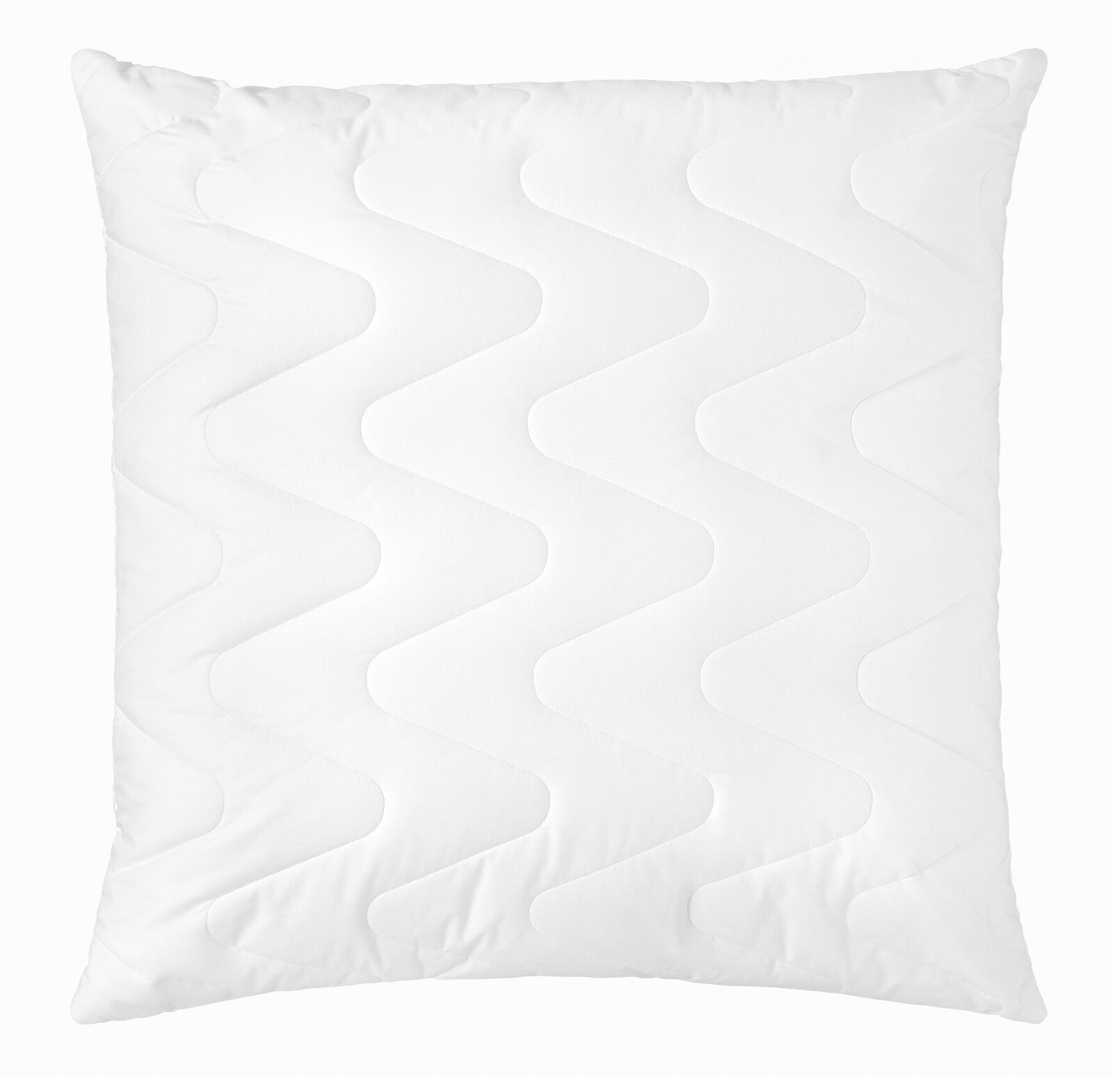 Gestepptes Kopfkissen 80x80cm, Draufsicht