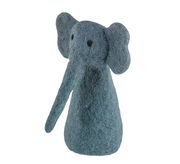 Eierwärmer in Form eines Elefanten aus Filz, frontalansicht