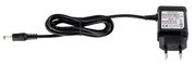 Netzteil für Tischleuchte, seitliche Perspektive, schwarzes Kabel mit Stecker und LED-Treiber.