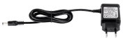 Netzteil für Tischleuchte, seitliche Perspektive, schwarzes Kabel mit Stecker und LED-Treiber.