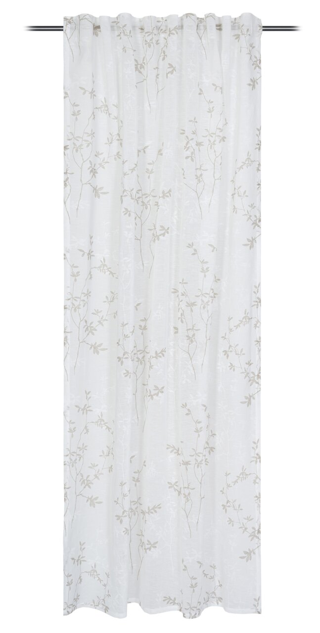 GÖZZE Fertigvorhang VICTORIA Fertigvorhang VICTORIA mit floralem Muster, frontalansicht
